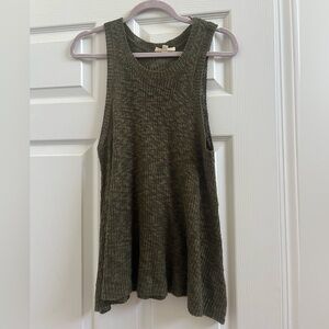 Green knit tank from Dress Up